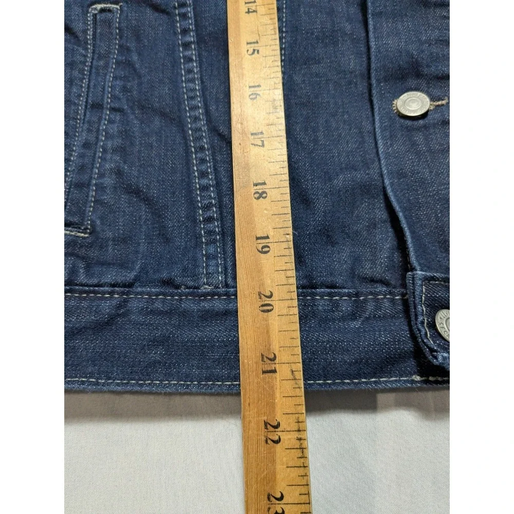 Levis Trucker Jacket - Youth Large 12/13 Years‎ Dark Wash EUC